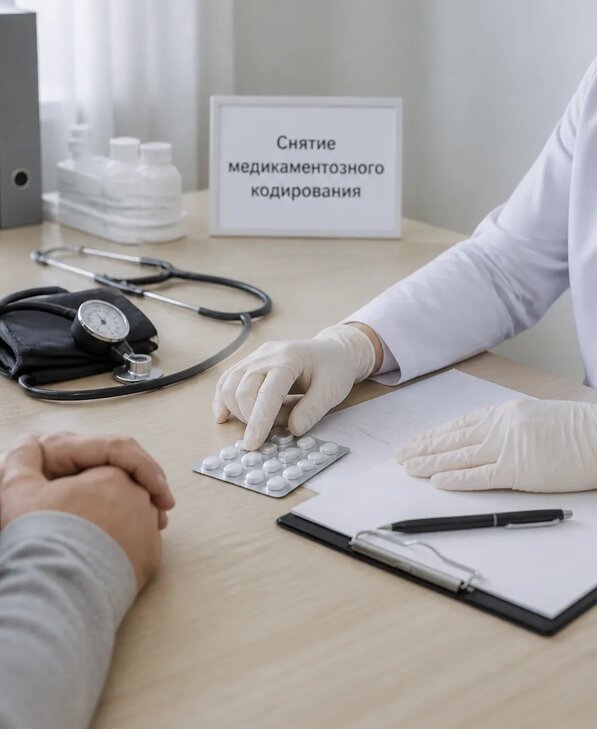Снятие медикаментозного кодирования в Рубцовске от 5057 р. | Медзона